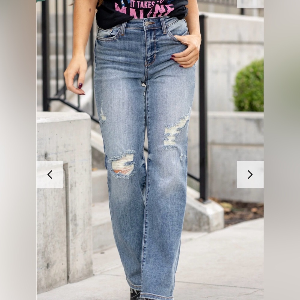 Judy Blue Distressed Jeans